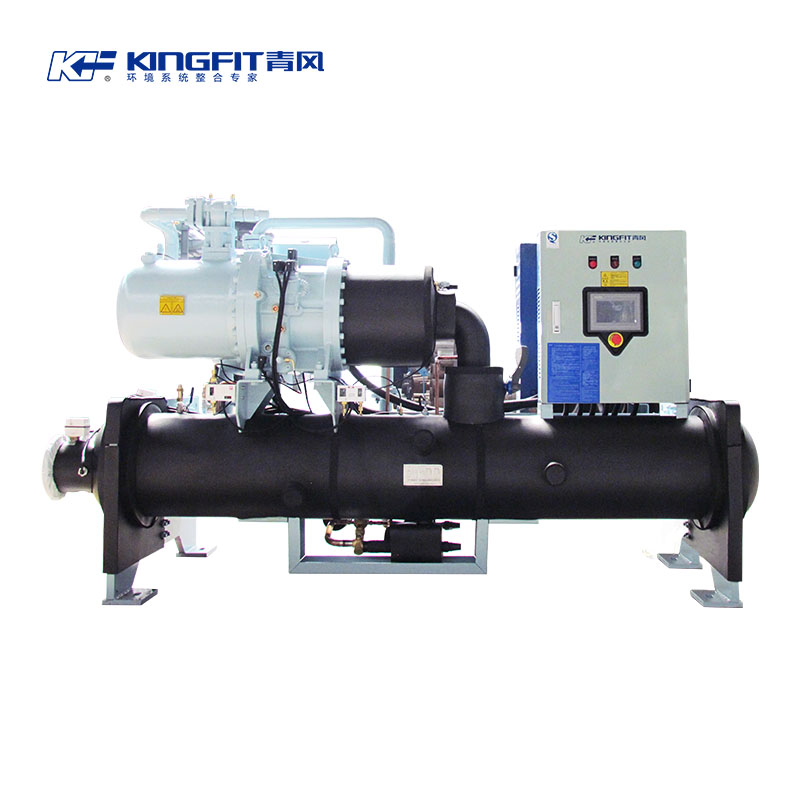 低温螺杆冷冻机-青风制冷，高效满液式螺杆冷水机    