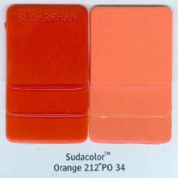 颜料橙P34，印度苏达山颜料    